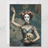 Ephemera Sheet - Vintage Gothic Style 招待状 (正面)