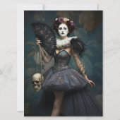 Ephemera Sheet - Vintage Gothic Style 招待状 (裏面)