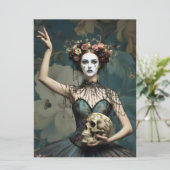 Ephemera Sheet - Vintage Gothic Style 招待状 (スタンド正面)