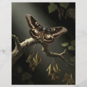 Ephemera Sheet - Woodland Moth (裏面)