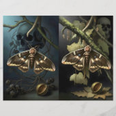 Ephemera Sheet - Woodland Moth (正面)