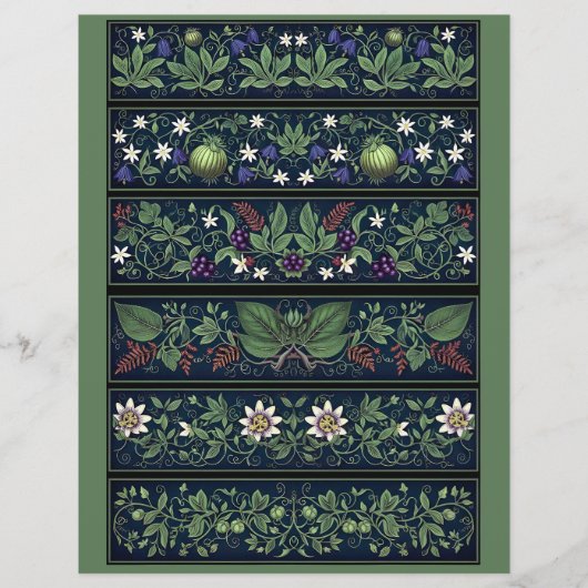 Ephemera Sheet - Woodland Moth (正面)