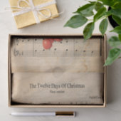Ephemera The 12の日のクリスマス・デコパージュ 薄葉紙 (ギフト)