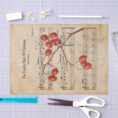 Ephemera The 12の日のクリスマス・デコパージュ 薄葉紙 (クラフト)