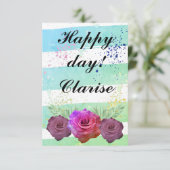 Ephemera vibrant color pink art (スタンド正面)