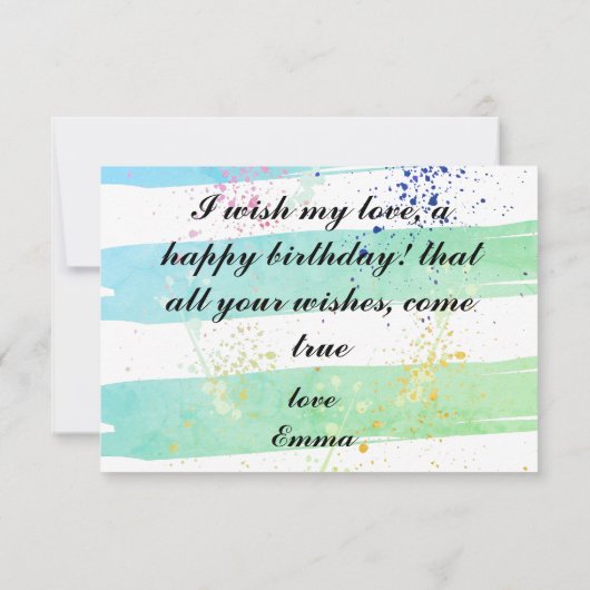 Ephemera vibrant color pink art (裏面)