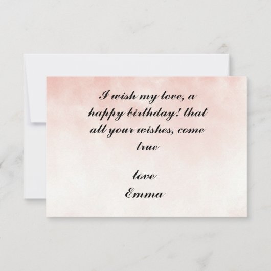 Ephemera vibrant color pink art (裏面)