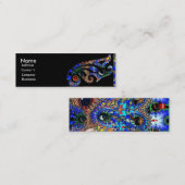 EPHEMERAL美しい,サロン,スパ，メイクアップアーティスト スキニー名刺 (正面/裏面)