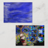 EPHEMERAL美しい,ファッション,化粧品,メイクアップアーティスト 名刺 (正面/裏面)