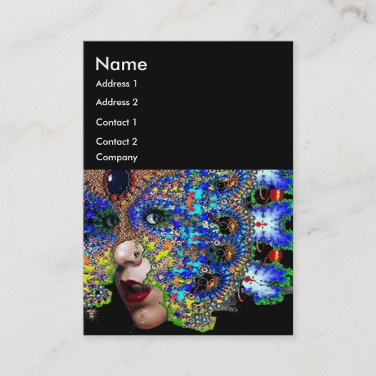 EPHEMERAL美しい,ファッション，化粧品，メイクアップアーティスト 名刺 (正面)