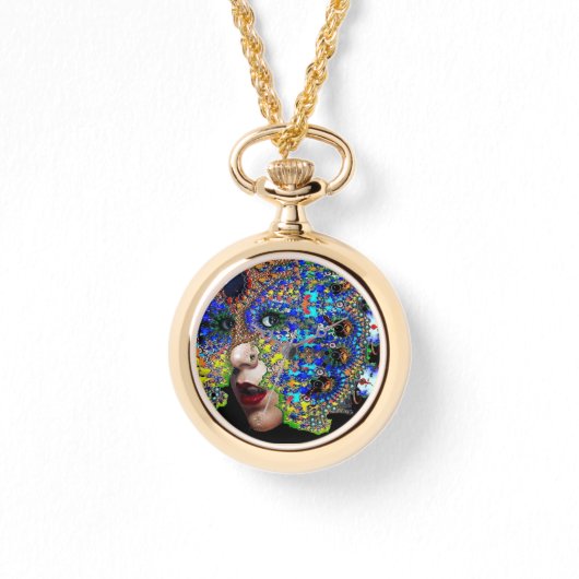 EPHEMERAL /フラクタルマスクを持つ女性 腕時計 (正面)