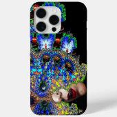 EPHEMERAL/フラクタルマスクカラフルを持つ女性 Case-Mate iPhoneケース (裏面)