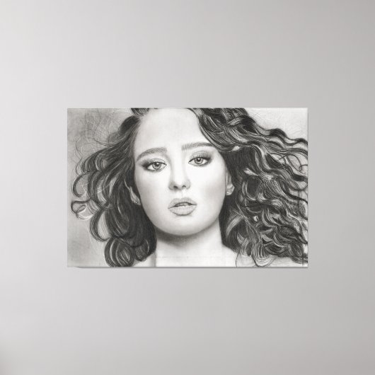 Ephemeral Beauty キャンバスプリント (正面)