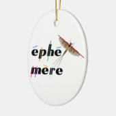 éphémère instantané セラミックオーナメント (左)