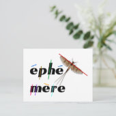 éphémère instantané ポストカード (スタンド正面)