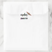 éphémère instantané ラウンドシール (バッグ)
