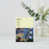 EPHERAL白色ブルー黒 名刺 (スタンド正面)