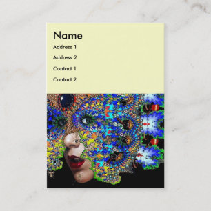 EPHERAL白色ブルー黒 名刺