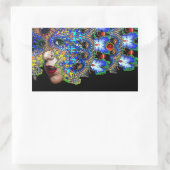 EPHERAL赤ルビー 長方形シール (バッグ)