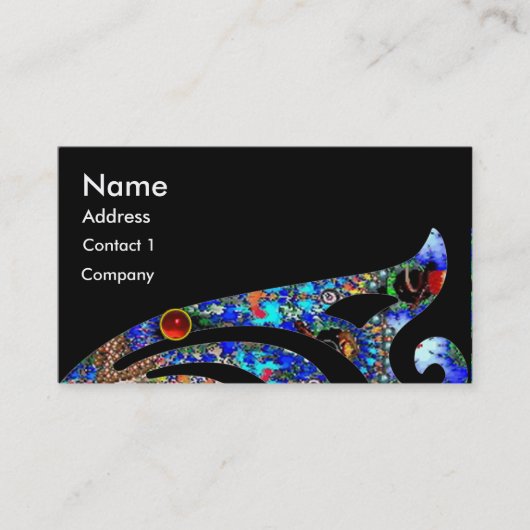 EPHERAL MONOGRAM美しい,サロン,スパ,メイクアップアーティスト 名刺 (正面)