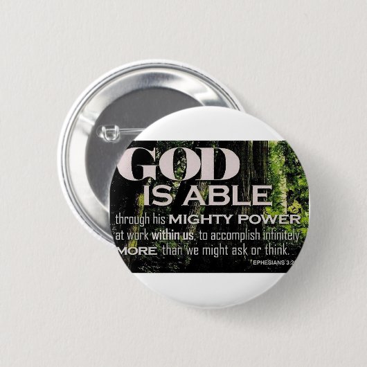 Ephesiansの3:20 缶バッジ (正面&裏面)