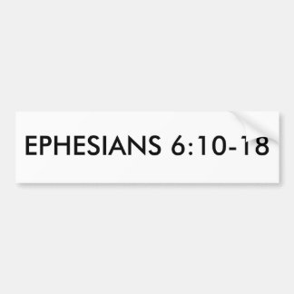 EPHESIANSの6:10 - 18 バンパーステッカー