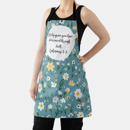 Ephesians 2:8 Christian Apron エプロン (インサイチュ)
