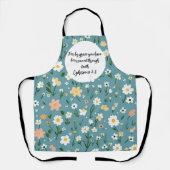 Ephesians 2:8 Christian Apron エプロン (正面)