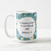 Ephesians 2:8 Christian Coffee Mug コーヒーマグカップ (左)