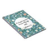 Ephesians 2:8 Christian Spiral Photo Notebook ノートブック (右側)