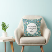 Ephesians 2:8 Christian Throw Pillow クッション (椅子)