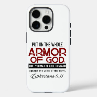  Ephesians 6:11 Put on the Whole Armor of God iPhone 16 Proケース