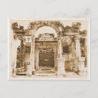 Ephesusのヴィンテージの写真のHadrianの寺院 ポストカード