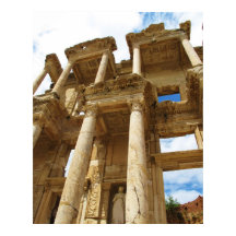 Ephesus POSTERのCelsusライブラリのファサード