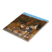 Ephraim、日没のウィスコンシン タイル (側面)