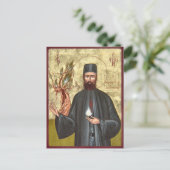 Ephraim the New Martyr Orthodox Christian Icon     ポストカード (スタンド正面)