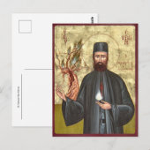 Ephraim the New Martyr Orthodox Christian Icon     ポストカード (正面/裏面)