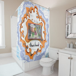 Epi Peas | Literal Wordplay Humor シャワーカーテン