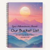 Epic Adventures Bucket List Journal ノートブック (正面)