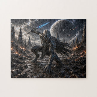 Epic Alien Knight in a Distant Galaxy ジグソーパズル