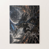 Epic Alien Knight in a Distant Galaxy ジグソーパズル (縦)