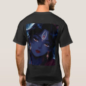 Epic Anime Art：署名プリントTee Tシャツ (裏面)