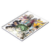 Epic Anime Heroes Battle Squad Notebook ノートブック (左側)