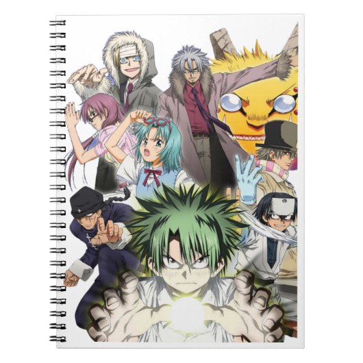 Epic Anime Heroes Battle Squad Notebook ノートブック (正面)