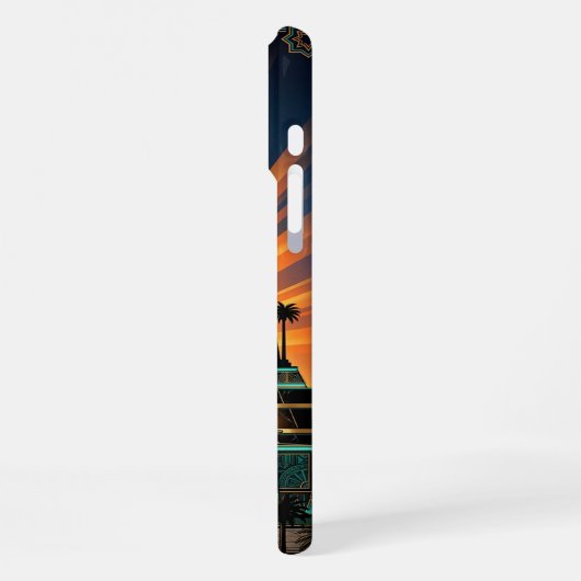 Epic Art Deco iPhone 16 Pro Max Case  iPhoneケース (左側面)