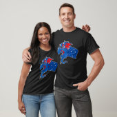 Epic Australian Dragon  Proud Australia Flag Tシャツ (ユニセックス)