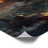 Epic Battle of Orca vs. The Black Pearl 素晴らし - ポスター (角)