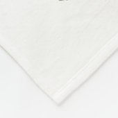 Epic Black Cat Cowboy Riding Dinosaur with Volcano フリースブランケット (角)