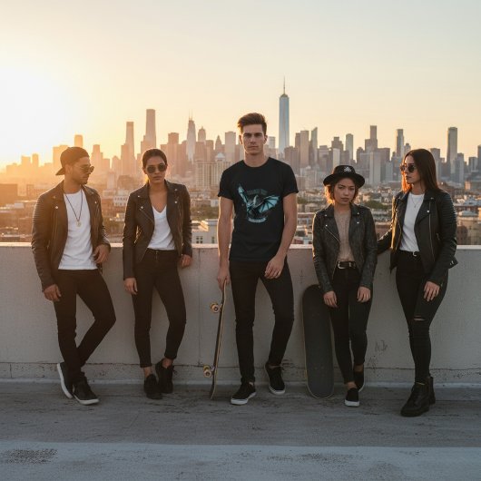 Epic Blue Dragon - Rise From The Ashes Fantasy Tシャツ