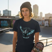 Epic Blue Dragon - Rise From The Ashes Fantasy Tシャツ